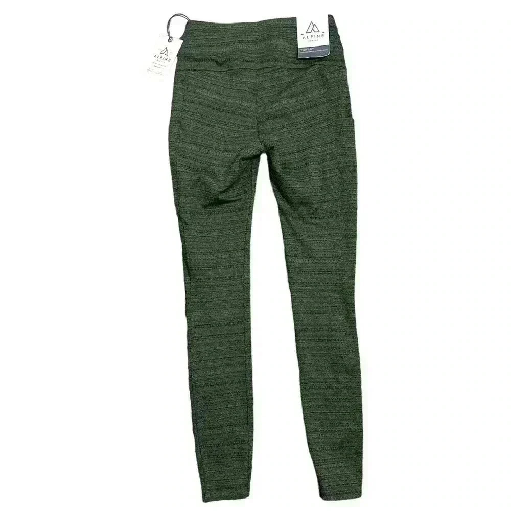 NWT Alpine Design Aurora Glow Tight Mossy Green XS - Picture 4 of 6